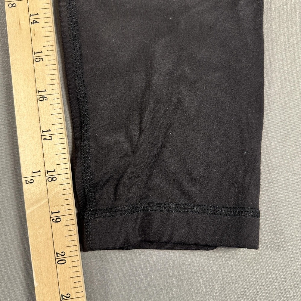 Lululemon Leggings Womens 4 Black High Rise Capri Yoga Athletic Stretch Gym - Picture 3 of 9